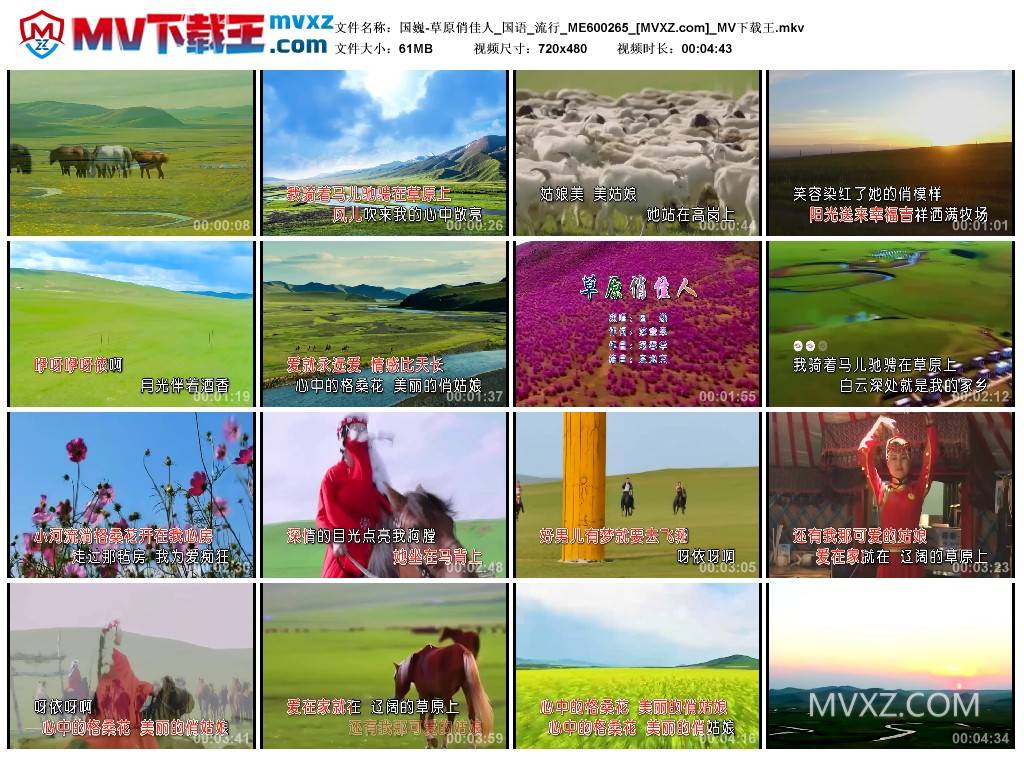 国巍-草原俏佳人_国语_流行_ME600265
